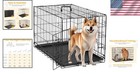 Leak-proof 30-inch Pet Kennel With Double Doors - Perfect For Travel   Home