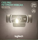 Logitech C922 Pro Hd Stream Webcam 1080p Camera For Streaming Recording 60 Fps
