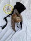Medieval Greek Roman Helmet  Combat Antique Helms  Long Plume  Gravitate Design