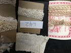 L42 - Vintage Lace Lot - Edging  Samples  Collar  Sleeves