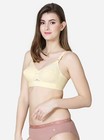 Beige Vintage Cotton Round Stitch Bullet Bra     Retro Style  Custom Sizes Classic