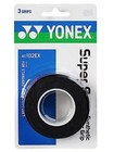 Yonex Overgrip Super Grap 3 Pack - Tennis  Badminton  Squash - Choice Of Colors 