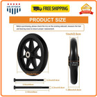Canwupon 2pcs 6  Replacement Walker Wheels Pu Tire Abs Hub