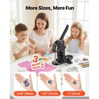 Uimoso Button Maker Machine1  1 25  2 25  25 32 58 Mm  Pin Press With 300 Pieces