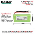 Kastar Nimh Battery Replace For At t Vtech Bt266342 Bt262342 Bt-162342 Battery