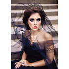 Baroque Queen Crown For Women Rhinestone Wedding Tiaras Vintage Princess