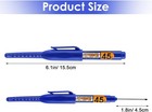 10 Pcs Deep Reach Markers Long Head Deep Hole Marker Pens 45mm Long Nose Marker