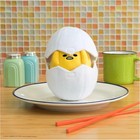 Gund Sanrio Gudetama The Lazy Egg Stuffed Animal  In Eggshell Plush    