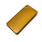 Windproof Golden Dual Arc Plasma Electric Lighter Usb-rechargeable Flameless New