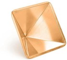 Plain Copper Pyramid For Home   Office Desk Decor For Positive Energy 9 9 Inch