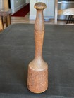 Vtg Antique Turned Wood Mallet Primitive Masher Rustic Farmhouse Tool Hammer