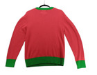 Christmas Hybrid Holiday Party Ugly Sweater Size Small Elf Red Green Tight Knit