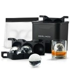 Ice Ball Maker Mold 4 Clear 2 4in Whiskey Spheres Bpa-free Silicone