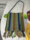 Vintage Guatemalan Embroidered Purses And Cross Bodies- 5 Total - Floral Colorfu
