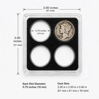 Estate Silver Coin Lot 90  Dime Buffalo Nickel Wheat Cents   Case