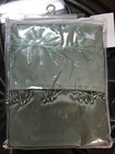 Stratford Home Window  Curtains Two Panel Each 44x84 Tailored  Sage With Beads