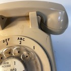 Vintage Telephone Itt Rotary Dial Tan 1974 Untested
