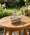 2pc 1 12 Scale Dollhouse Miniatures Accessories Faucet Flower Pot Garden Yard