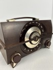 Vintage Deco Bakelite Plastic Zenith Vacuum Tube Radio R-615 Works