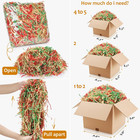 Crinkle Cut Paper Filler 1 2 Lb  Grass Cushion Shredded Papers For Gift Baskets 