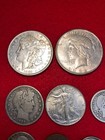 Old Vintage Us Silver Coin Lot  Dollar  Half  Quarter  Trime  Dime  Columbian