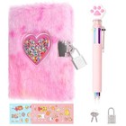 Mini Heart Diary With Lock  Secret Journal For Girls Ages 6-8 Mini Heart
