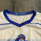 Bridgeport Sound Tigers Ahl Youth Large Sga Hockey Jersey White