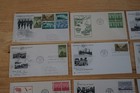 Lot Of 9 Vintage First Day Covers - 1946 1940 1942 1945 Wwii