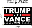 Trump Vance 2024 Flag 3x5 Ft Make America Great Again Flag 3 x5  Maga Donald Usa