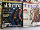 Stringing Making Jewelry Belle Armoire Beadwork Bead Unique Magazine Lot Of 13