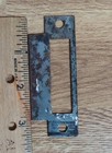 Antique Door Strike Plate Mortise Old Vintage Door Hardware