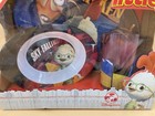 Rare Disney  Chicken Little 3 Piece Dinnerware Set Plate Bowl Tumbler cup Nib