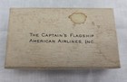 American Airlines - Money Clip  For Employee Service  Gold Toned  Rare  Vintage 