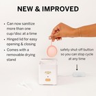 Pixie Menstrual Cup Steamer Sterilizer Cleaner - Wash Your Cup   Kill 99 9  Of G