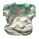 Vintage Peter Rabbit Diaper Lunch Bag Kids Mint Insulated Bottom Zipper Pocket
