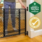 Ingenuity Doorway 42w Series Dog And Baby Gate  Indoor Outdoor - Black