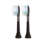 2x Philips Sonicare Diamondclean C3 Premium Replacement Heads   No Box   Black