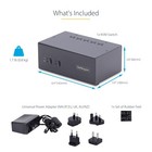 Startech 2-port Dual-monitor Displayport Kvm Switch  4k 60hz P2dd46a2-kvm-switch