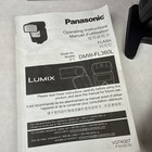 Panasonic Lumix Flash Dmw-fl360l Shoe Mount Flash Stand Box Instuctions Case