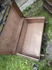 Small Victorian Trunk Travel Steamer Storage Treasure Chest 27x13 5x12    Jw Dunn
