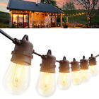 27 48 96ft Outdoor String Lights Shatterproof Ip65 Connectable Patio Yard Garden