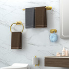 4 Piece Bath Accessories Bathroom Hardware Set Towel Bar Set Toilet Paper Holder