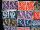 Great Britain-elizabeth-collection Of 43 Different Pairs  Total Of 97 Stamps Mnh