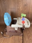 Fisher Price Luv U Zoo Booster Seat With Tray And Jungle Activity Play Toy