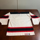 Vintage New Jersey Devils Ccm Nhl Hockey Jersey Men s Size Large White