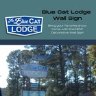 Ozark Blue Cat Lodge Wall Sign - Perfect For Fans Of The Tv Show Ozark