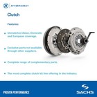Transmission Clutch Kit For Vw Beetle 1971 - 1979   Others Sachs Kf224-01