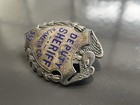 Obsolete Alameda Co Special Deputy Sheriff Badge Ed Jones  rare Sterling Silver