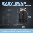 Insinkerator Pro-1000wcdk Pro 1000 Garbage Disposal - With Power Cord