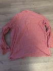 Men s Costume Shirt By Spieth   Wensky - Red white Check - Xxl
